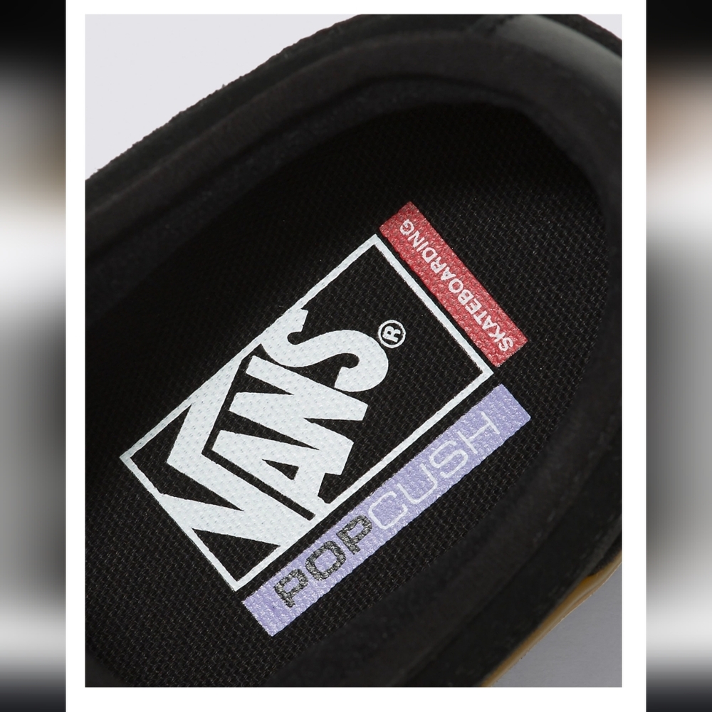 Vans Skate Chukka L. SIZE 7. Black/Black/Gum - Picture 5 of 10